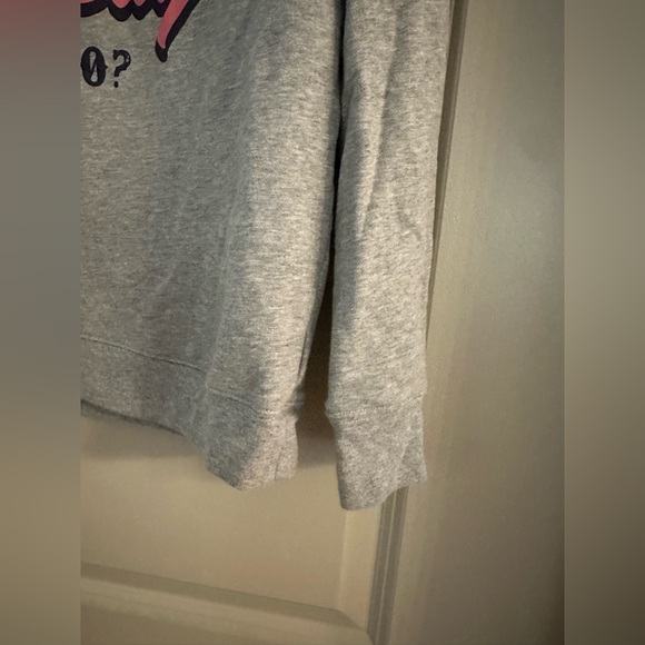 Draper James ‘What Would Dolly Do’ Light Grey Sweatshirt in Size Small - Picture 5 of 9
